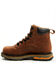 Image #3 - Hawx Men's 6" Enduro Lace-Up Work Boots - Soft Toe, Dark Brown, hi-res