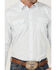 Image #3 - Gibson Men's Fine Vine Stripe Long Sleeve Snap Western Shirt, Cream, hi-res