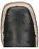 Image #6 - Justin Women's Exotic Full Quill Ostrich Western Boots - Broad Square Toe, Black, hi-res
