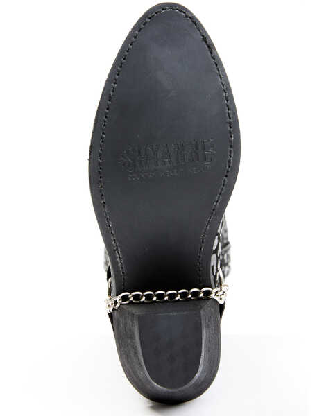 Image #7 - Shyanne Women's Paloma Western Boots - Medium Toe, Black, hi-res