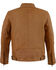 Image #3 - Milwaukee Leather Men's Stand Up Collar Leather Jacket  , Tan, hi-res