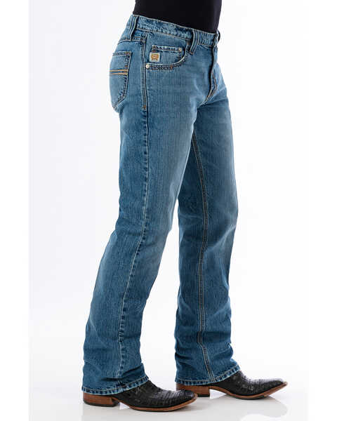 Image #2 - Cinch Men's Carter 2.0 Light Stonewash Relaxed Fit Bootcut Jeans , , hi-res