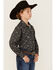 Image #2 - Rock & Roll Denim Boys' Paisley Print Long Sleeve Pearl Snap Western Shirt, Grey, hi-res