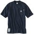 Carhartt Men's FR Force Short Sleeve Work Shirt - Big & Tall, Navy, hi-res