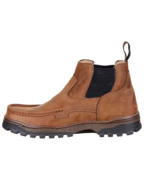 Image #3 - Rocky Men's Outback Waterproof Hiker Boots - Moc Toe, Brown, hi-res