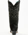Image #5 - Corral Women's Crystal Embroidered Western Boots - Snip Toe , Black, hi-res