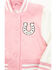Image #2 - Urban Republic Toddler Girls' Varsity Jacket, Light Pink, hi-res