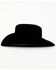 Image #5 - Larry Mahan Opulento 30X Felt Cowboy Hat, Black, hi-res