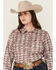 Image #2 - Ariat Women's Kirby Southwestern Print Long Sleeve Button-Down Stretch Western Shirt - Plus, Multi, hi-res