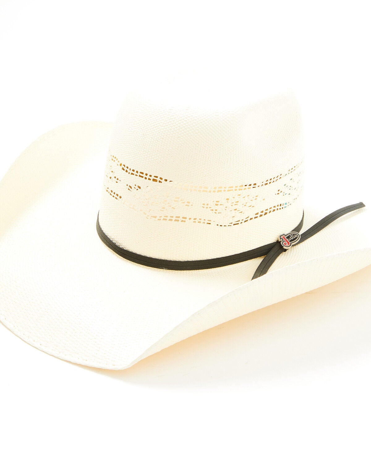 Justin Brooks 20X Straw Cowboy Hat, Natural, hi-res