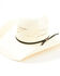 Image #1 - Justin Brooks 20X Straw Cowboy Hat, Natural, hi-res