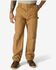 Image #1 - Carhartt Men's Iconic B01 Firm Duck Double-Front Dungaree Work Pants, Brown, hi-res
