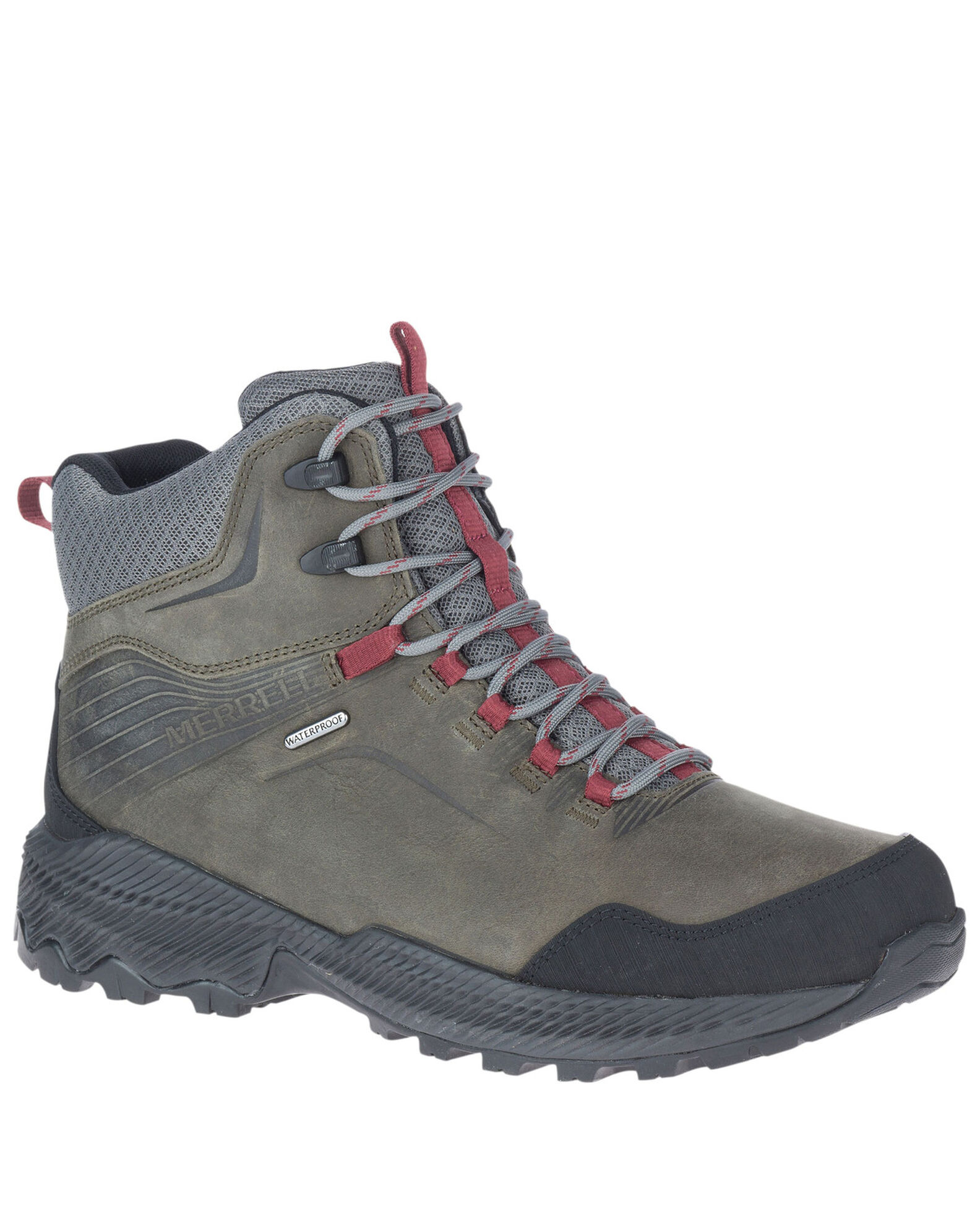 Merrell Men s Forestbound Waterproof Hiking Boots Soft Toe Sheplers