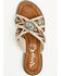 Image #6 - Very G Women's Jungle Concho Sandals, Cream, hi-res