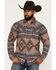 Image #1 - Moonshine Spirit&reg;&nbsp;Men's Harry Dune Southwestern Print Long Sleeve Snap Flannel Shirt, Brown, hi-res
