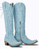 Image #1 - Lane Women's Reverie Tall Western Boots - Snip Toe, Blue, hi-res