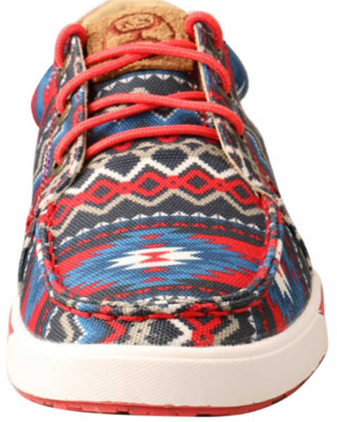 Image #4 - Hooey by Twisted X Women's Southwestern Print Causal Lopers, Multi, hi-res