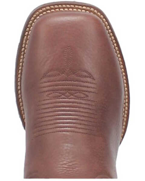 Image #5 - Dan Post Men's Milo Western Boots - Broad Square Toe , Brown, hi-res