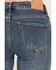 Image #4 - Dear John Women's Dark Wash Rosa High Rise Flare Stretch Denim Jeans, Dark Wash, hi-res
