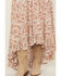 Image #2 - Wild Moss Women's Floral Print Skirt, Ivory, hi-res