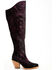 Image #2 - Corral Women's Metallic Tall Western Boots - Snip Toe , Black/purple, hi-res
