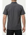 Image #2 - Strauss Men's E.S. Iconic Short Sleeve Button-Down Work Shirt, Grey, hi-res