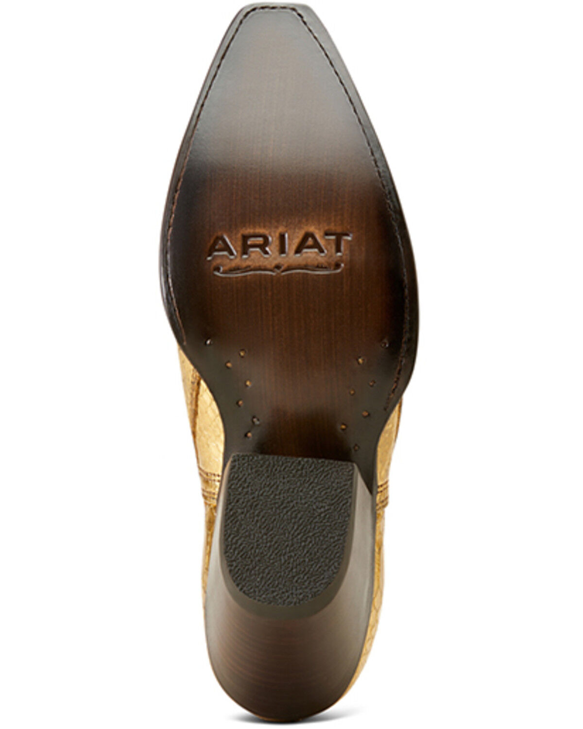 Image #5 - Ariat Women's Exotic Python Dixon Western Booties - Snip Toe, Yellow, hi-res