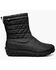 Image #2 - Bogs Women's Snowday II Mid Work Boots - Soft Toe, Black, hi-res