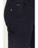 Image #2 - Forge Workwear Men's FR Relaxed Bootcut Canvas Pants, Navy, hi-res