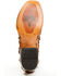 Image #7 - Corral Men's Exotic Pirarucu Western Ankle Boots - Snip Toe, Cognac, hi-res