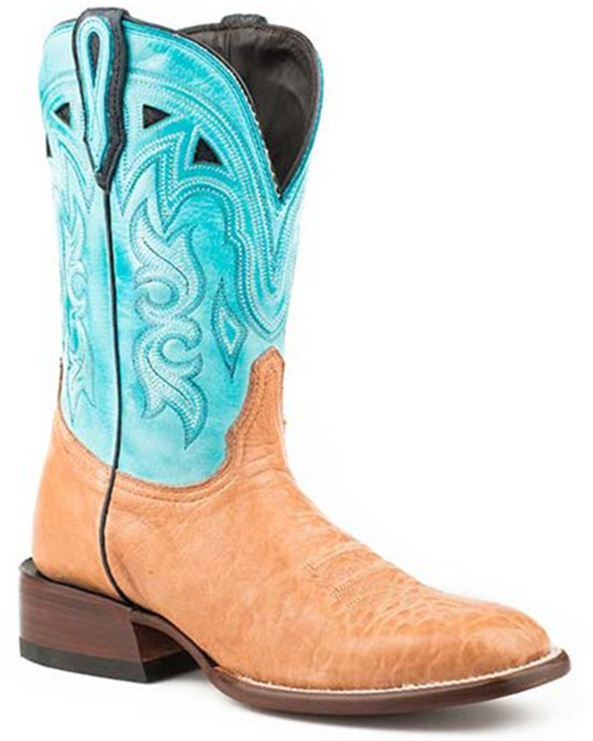Image #1 - Stetson Women's Florence Western Boots - Square Toe, Brown, hi-res
