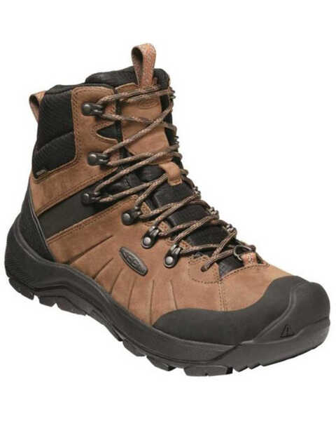 Image #1 - Keen Men's Revel IV Polar Winter Hiking Boots - Soft Toe, Dark Brown, hi-res