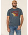 Image #1 - Levi's Men's Pilot Logo Graphic T-Shirt , Multi, hi-res