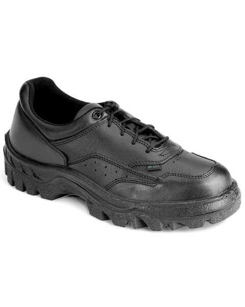 Image #1 - Rocky Men's TMC Duty Shoes USPS Approved - Round Toe, Black, hi-res