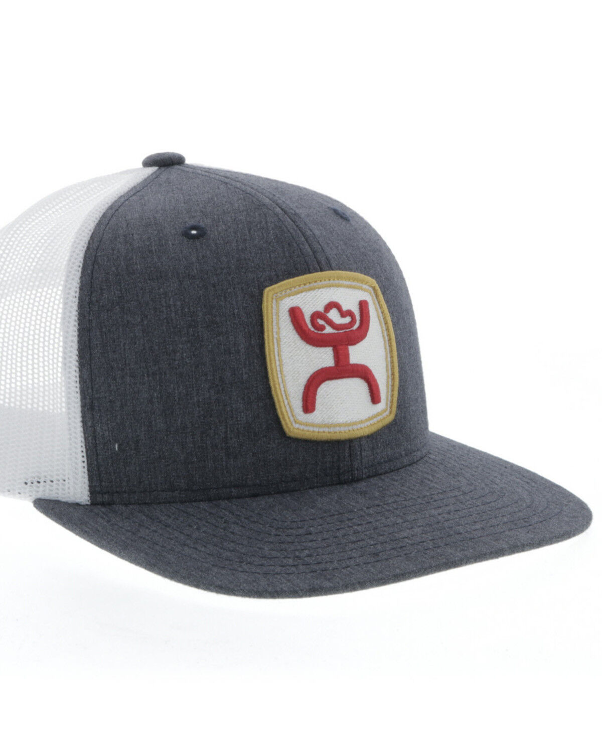 Image #6 - HOOey Boys' Grey Youth Zenith Mesh Back Trucker Cap, Grey, hi-res