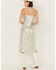 Image #4 - Sadie & Sage Women's Aura Floral Sequins Midi Dress, Silver, hi-res