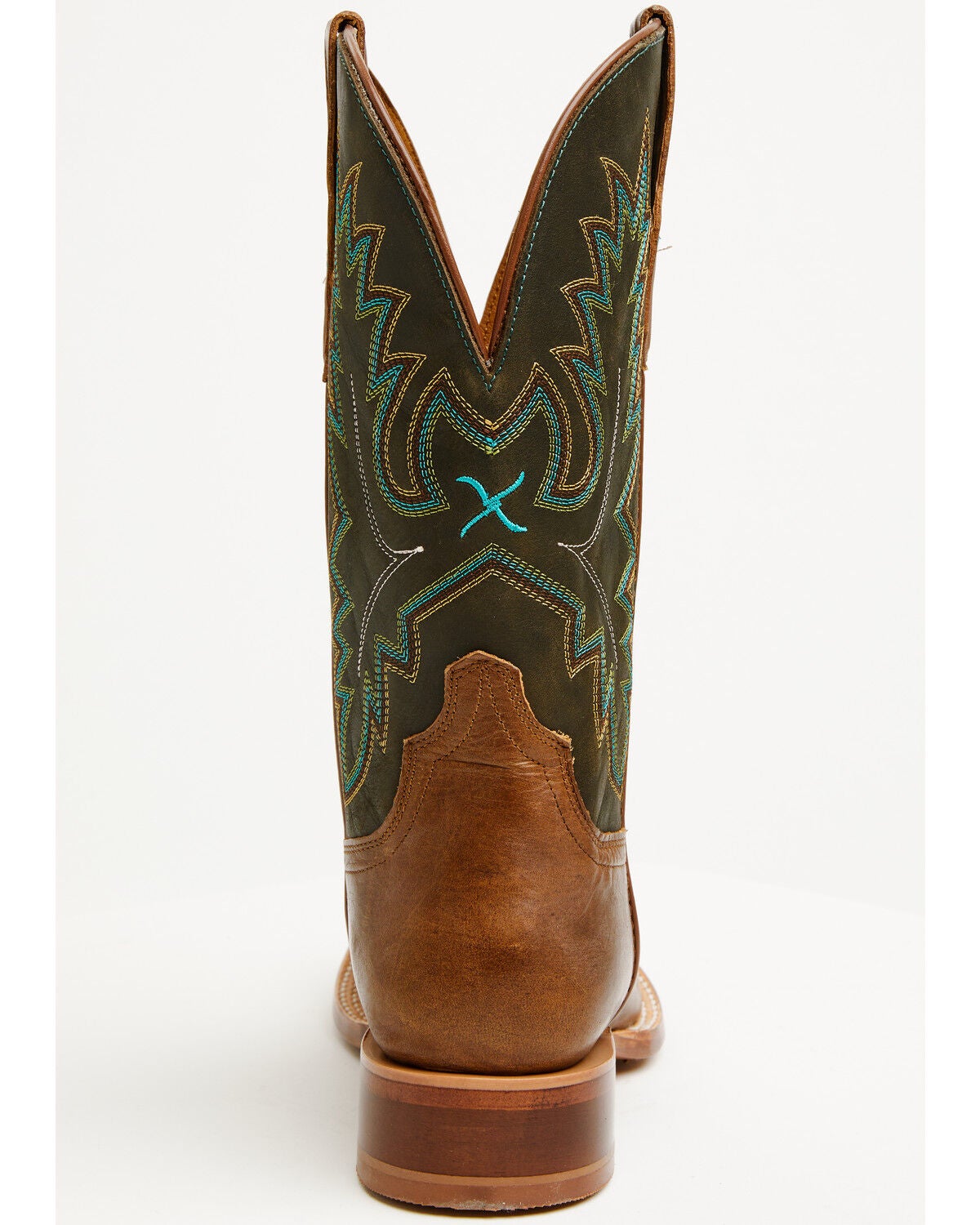 Image #5 - Twisted X Men's Rancher Western Boots - Broad Square Toe, Brown, hi-res