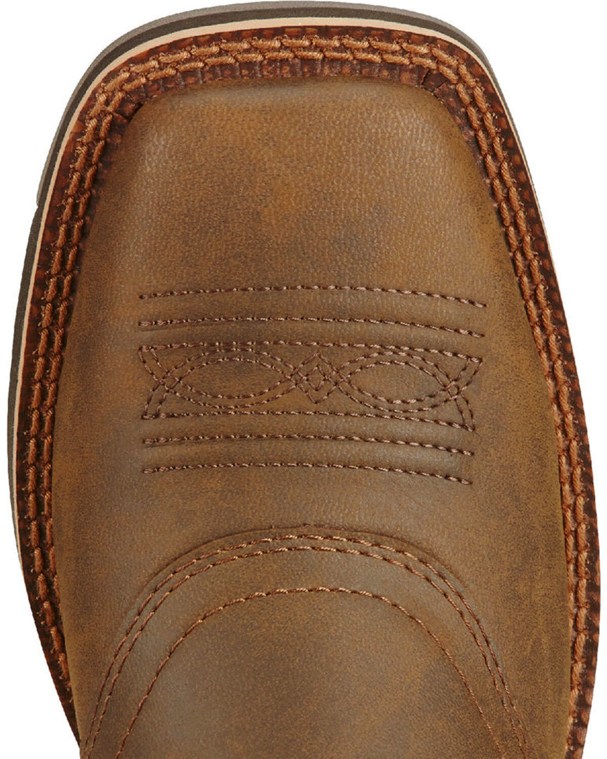Image #4 - Ariat Women's Delilah Western Performance Boots - Broad Square Toe, Brown, hi-res