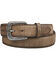 Image #1 - Lucchese Men's Tan Mad Dog Goat Leather Belt, Tan, hi-res