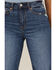 Image #2 - Daze Women's Pleaser High Rise Wide Ankle Jeans, Blue, hi-res