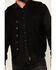 Image #3 - Moonshine Spirit Men's Innovator Pinstripe Denim Vest, Black, hi-res