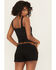 Image #4 - Rock & Roll Denim Women's Buckle Tank Top, Black, hi-res