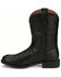 Image #3 - Justin Men's Kiligore Roper Boots - Round Toe, Black, hi-res