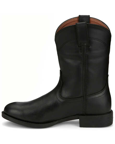 Image #3 - Justin Men's Kiligore Roper Boots - Round Toe , Black, hi-res