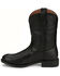 Image #3 - Justin Men's Kiligore Roper Boots - Round Toe , Black, hi-res