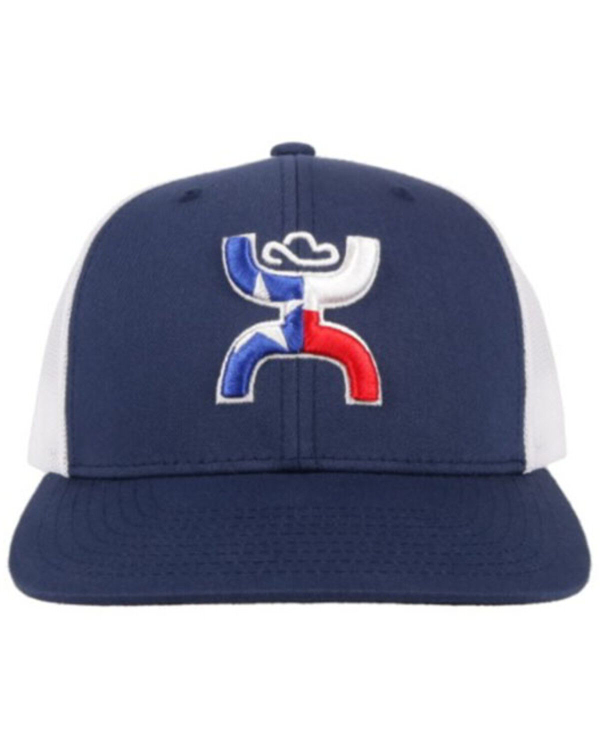 Image #3 - Hooey Men's Texican Logo Trucker Cap, Navy, hi-res