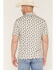 Image #4 - Burlebo Men's Ducks And Dogs Print Short Sleeve Button-Down Polo Shirt, Natural, hi-res