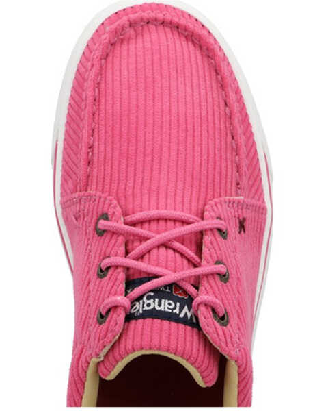 Image #6 - Twisted X Wrangler Women's Kicks Casual Shoes - Moc Toe , Pink, hi-res