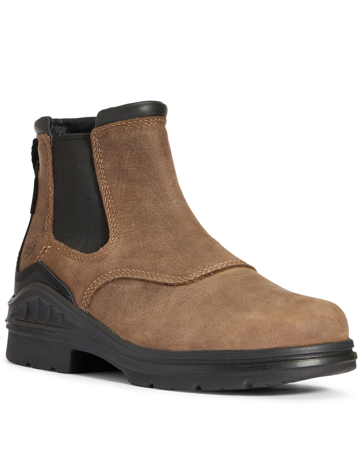 Ariat Women's Barnyard Twin Gore Boots - Soft Toe, Brown, hi-res