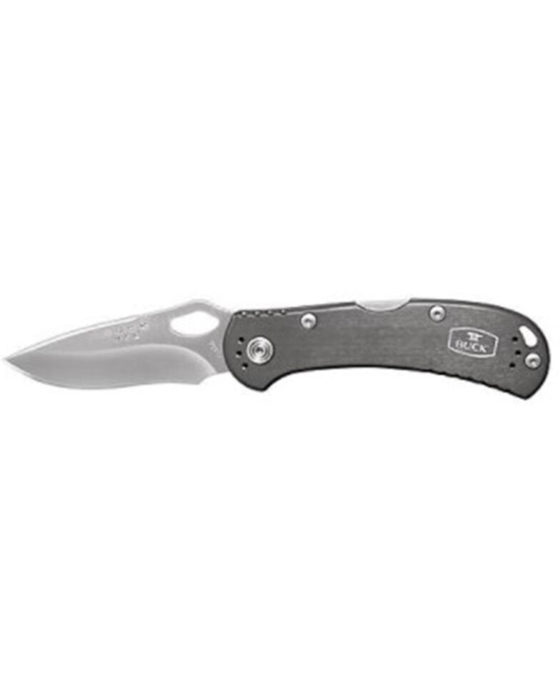 Buck Knives 722 Spitfire Serrated Knife, Grey, hi-res